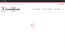 Tablet Screenshot of chasegame.net